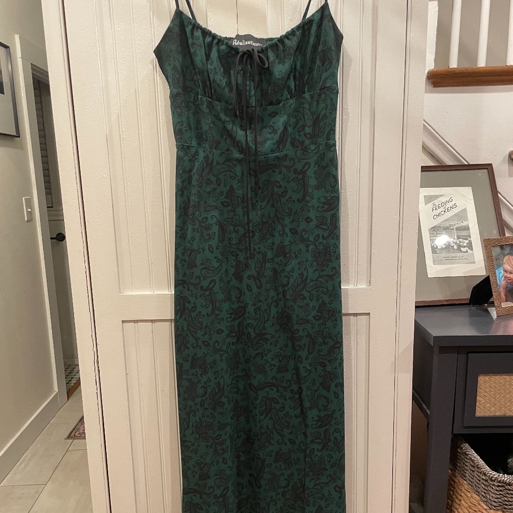 Realisation Par The Alba dress in Dazed Noir